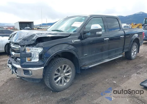 2015 Ford F-150 Lariat из США, поврежденный, VIN 1FTFW1EG7FKE89482